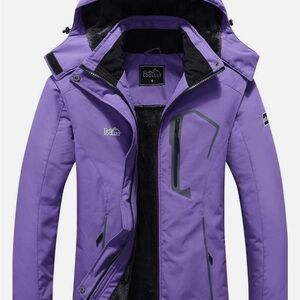 Women's Purple Pooluly ski Jacket
